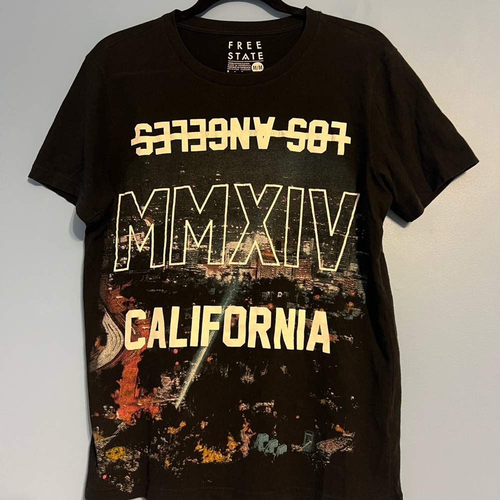 LA, California Men’s Graphic T-Shirt (Medium)